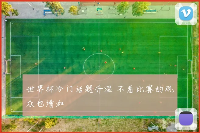 世界杯冷门话题升温 不看比赛的观众也增加